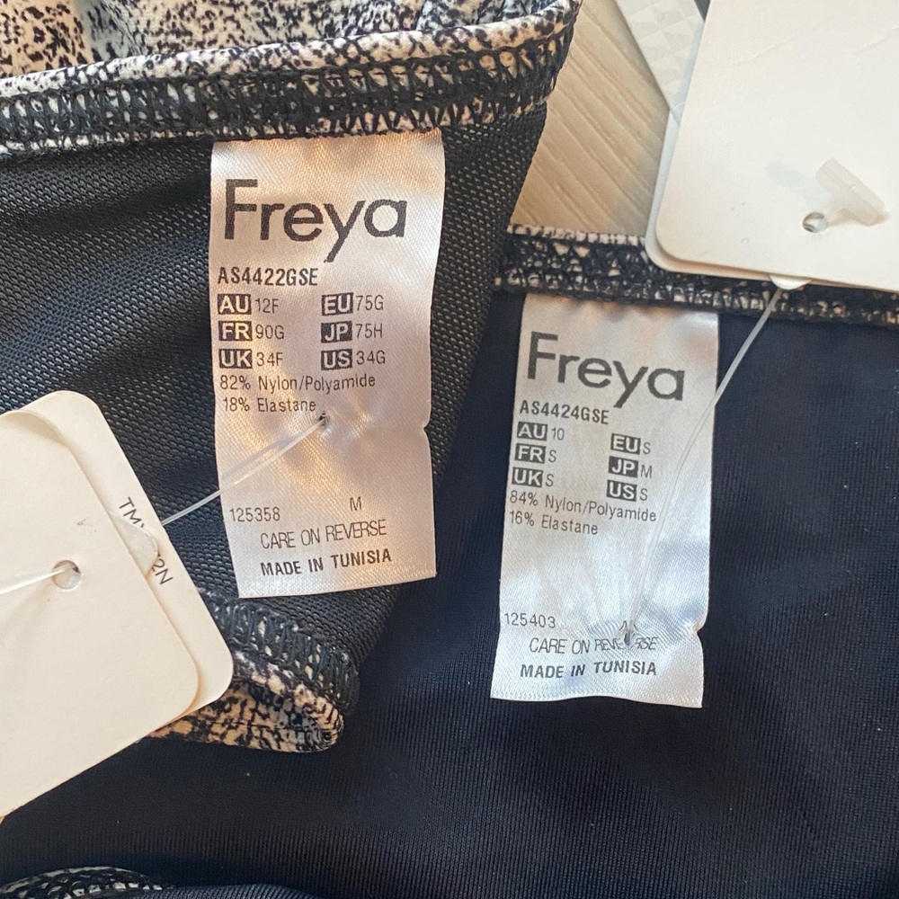 Freya Viper Snake-Print Underwire Bikini Set NWT - Picture 2 of 6